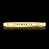 Personalised Classic Gold Kada