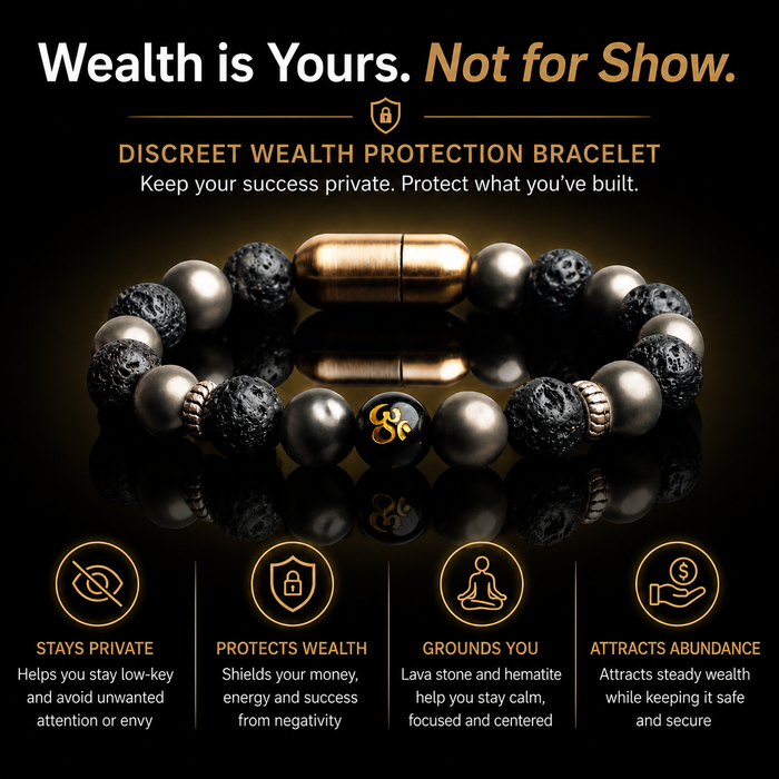 OM PROSPERITY BRACELET (PERSONALISED)