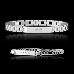 Personalised Serenity Couple Bracelets