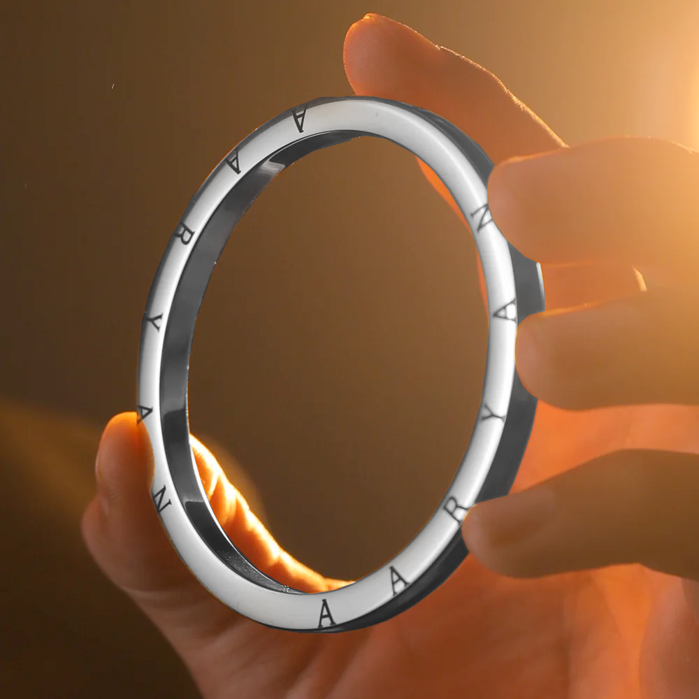 Personalised Shakti Silver Kada