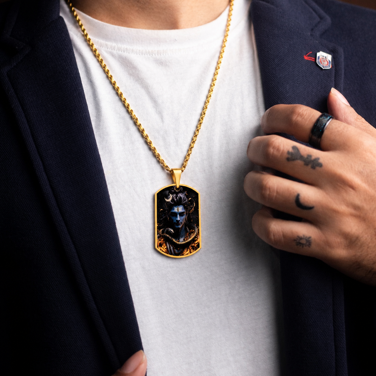 Mahadev Energy Locket for Men