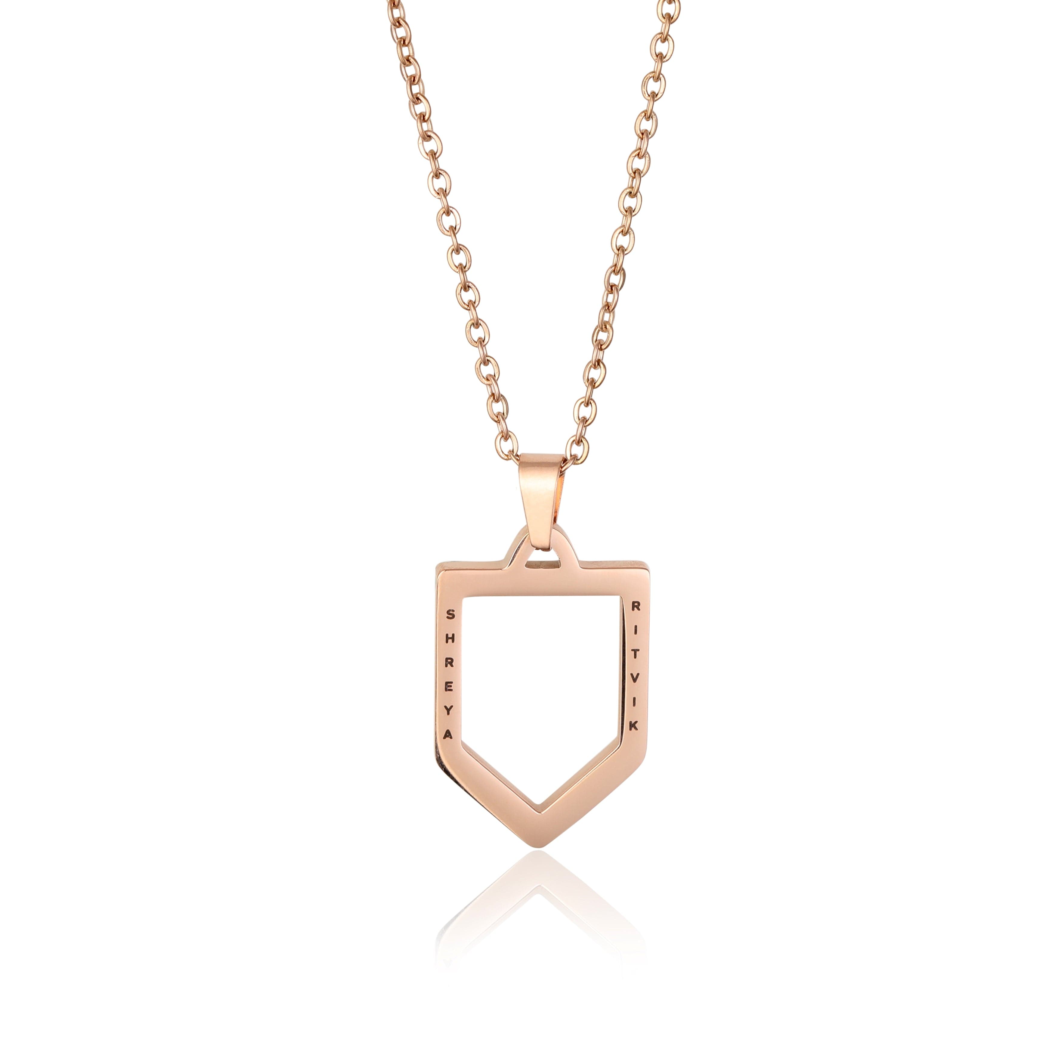 Shape of Shield Pendant