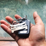 Honda Civic Car Keychain