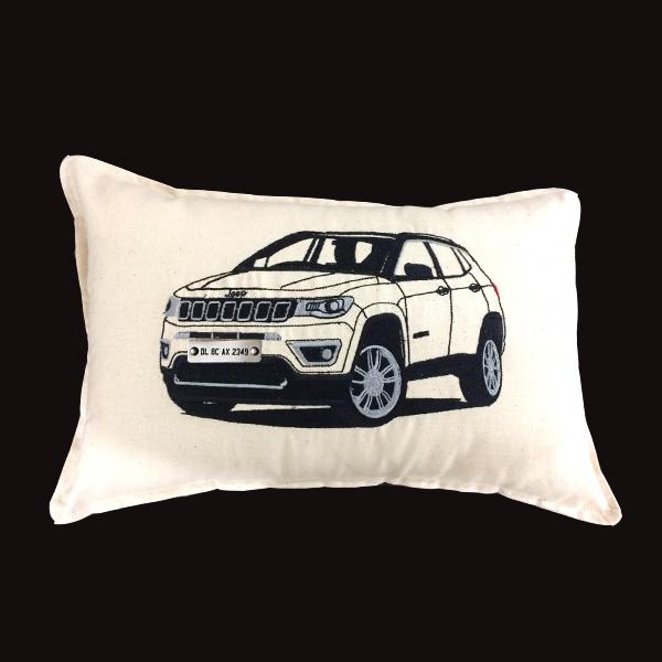 Personalised Number Plate Car Cushion Cover