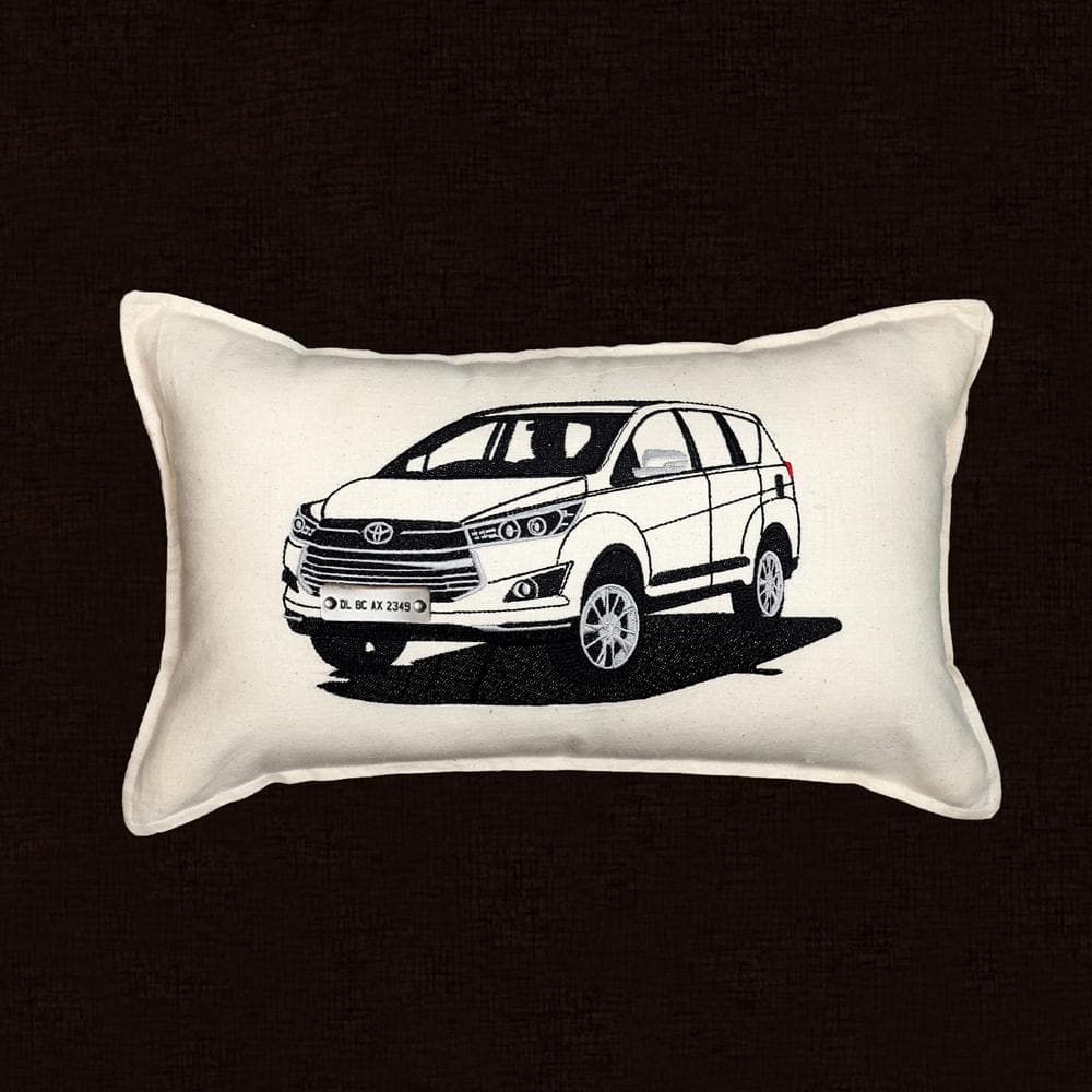 Personalised Number Plate Car Cushion Cover
