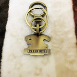 Royal Enfield Number Plate Keychain