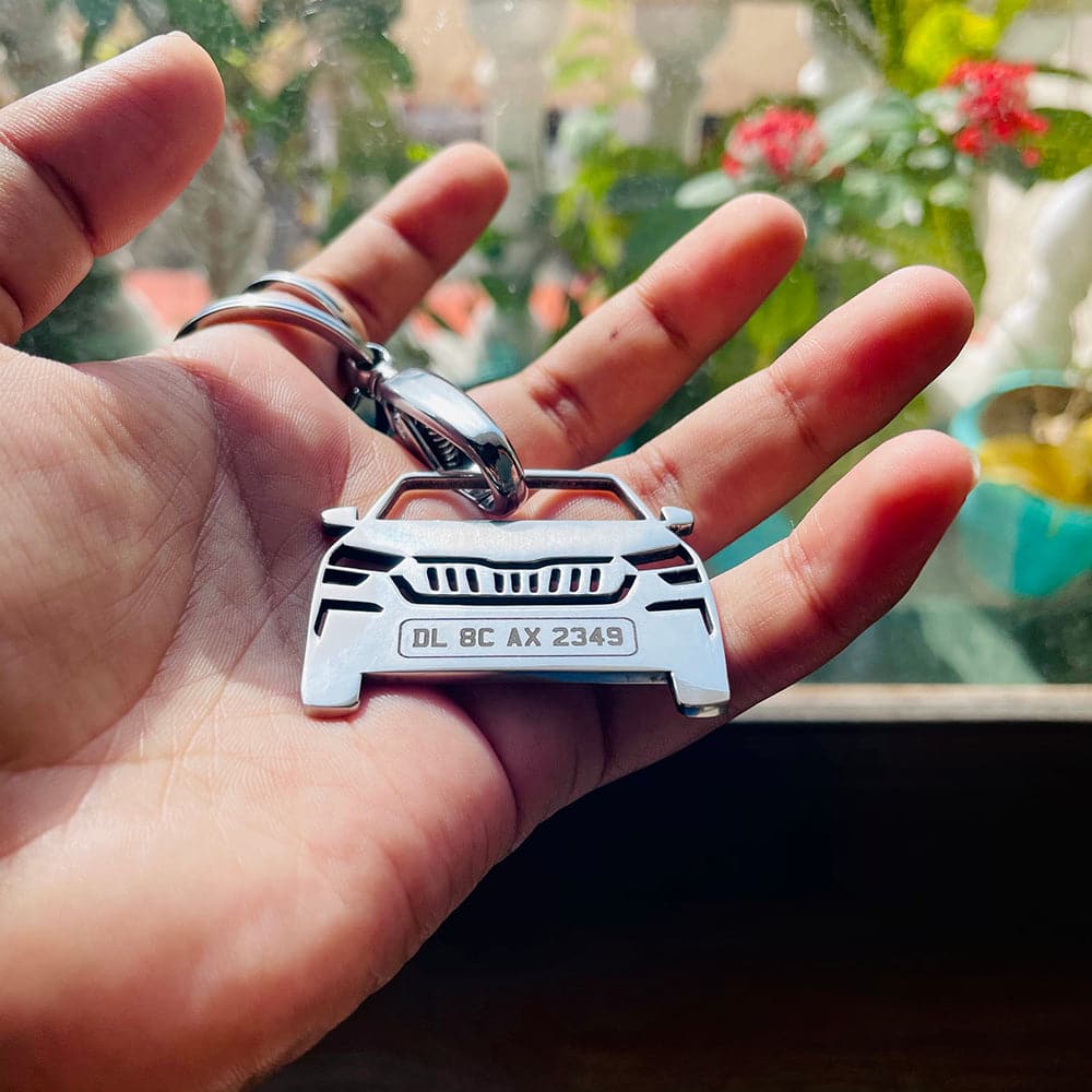 Skoda Kushaq Car Keychain