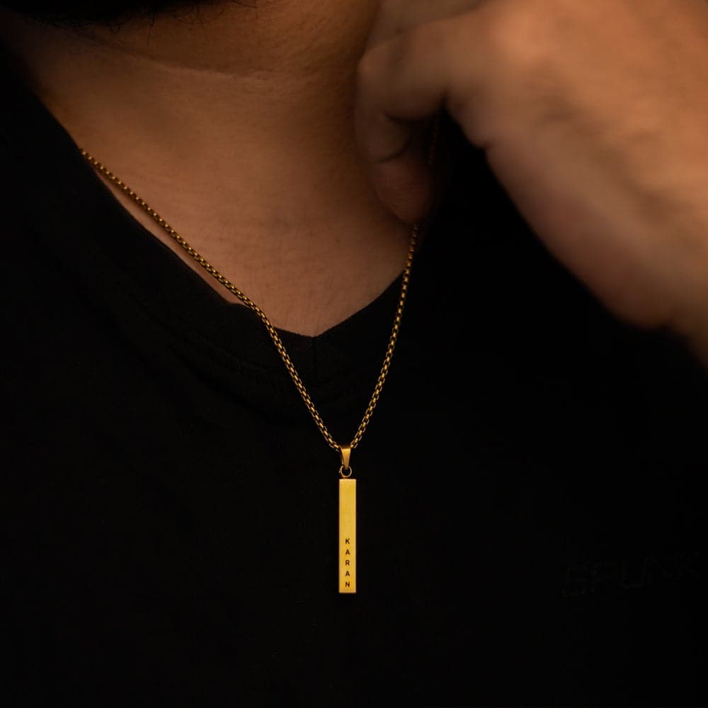 Buy Personalised Cuboid Locket Online at the Best Price - Etchcraft ...