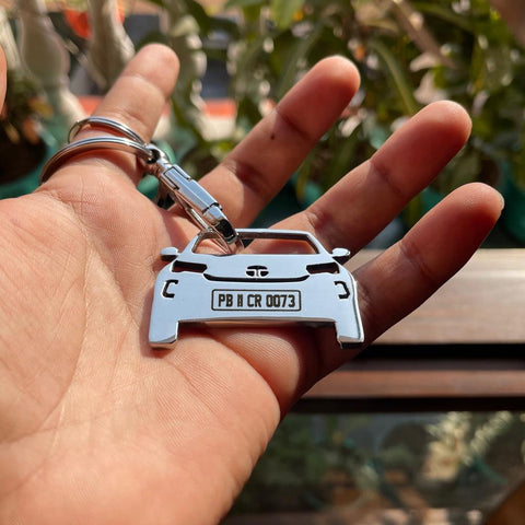 Car Keychain | Personalised Number Plate Car Keychain