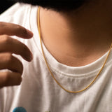Gold Plated Boa Chain