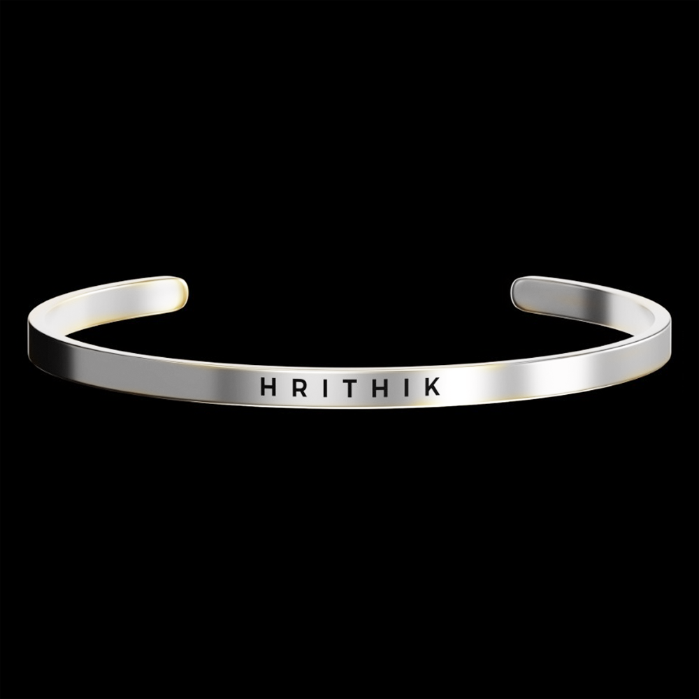 Personalised Silver Bracelet
